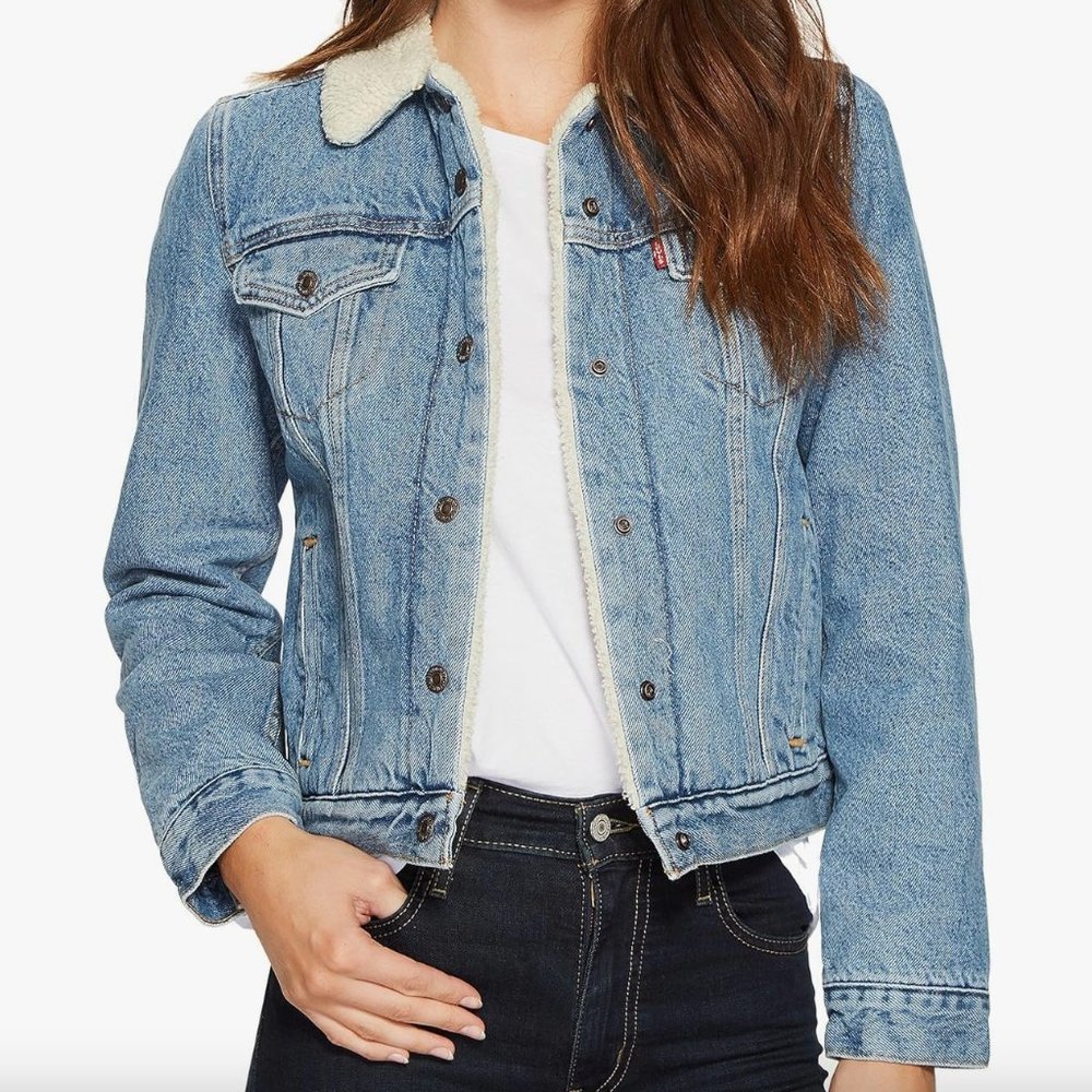 Levis Original Sherpa Trucker Jacket - S - New condition